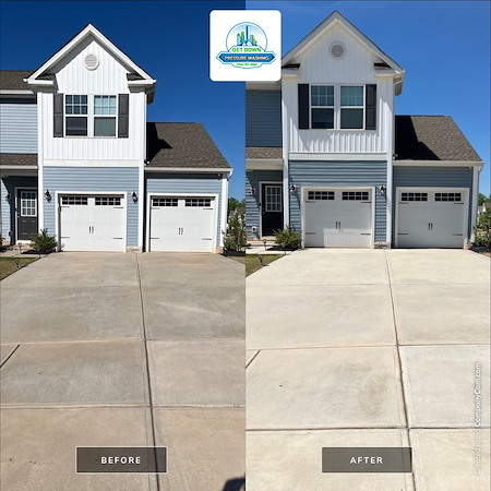Driveway Cleaning in Mooresville: How to Remove Oil Stains Without Damaging Concrete